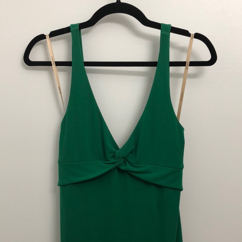 Emerald BCBG halter dress